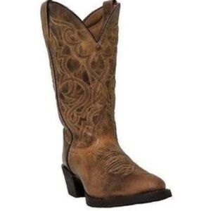 Laredo Women's Maddie 51112 Brown Western Boots- Size 9.5